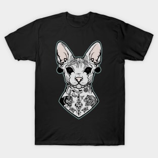 Cat with tatts T-Shirt